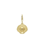 Venus Shell Charm - Gold