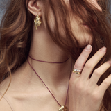 Listening Shell Earring - Gold