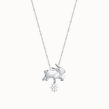 Bunny Necklace - Silver