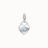 Love Lock Charm - Silver