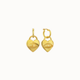Love Lock Earring - Gold