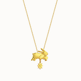 Bunny Necklace - Gold