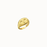 Face of Esora Ring - Gold
