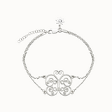 Butterfly Gate Bracelet - Silver