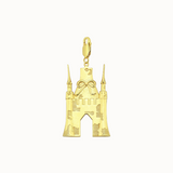 Castle Charm - Gold