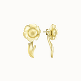 September Rose Earring - Gold