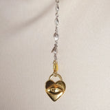 Love Lock Charm - Gold