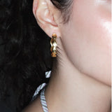 All Seeing Hoop - Gold