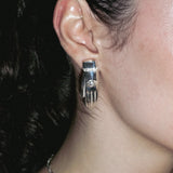 Hand of Stars Earring - Silver