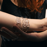 Butterfly Gate Bracelet - Silver